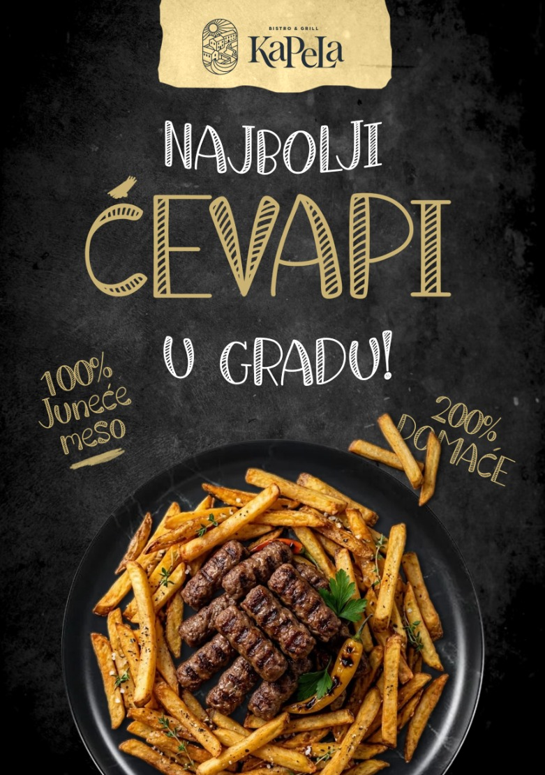 Brand & Identity Design za Kninski restoran - Bistro KaPeLa